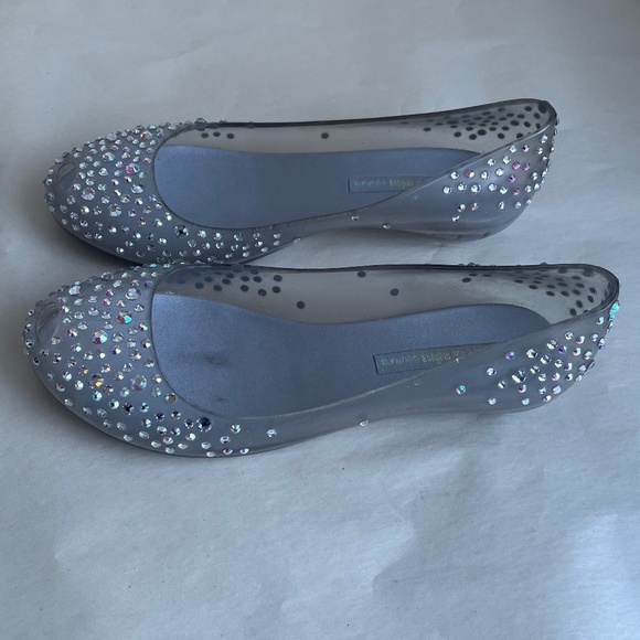 J. Maskrey Melissa Couture with Swarovski Crystals Night Sky Edition Flats Shoes - Picture 7 of 13